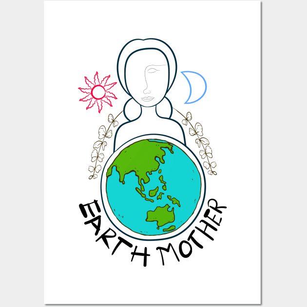 Protect Our Planet Every Day Wall Art by ANNATEES